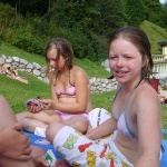 Schwimmen und Stöckchensuche (6. Tag)
